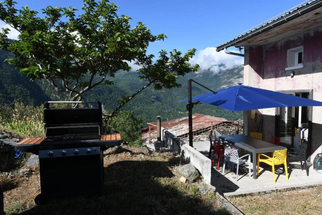 Logement rénové avec vue panoramique La Saussaz Exterior foto