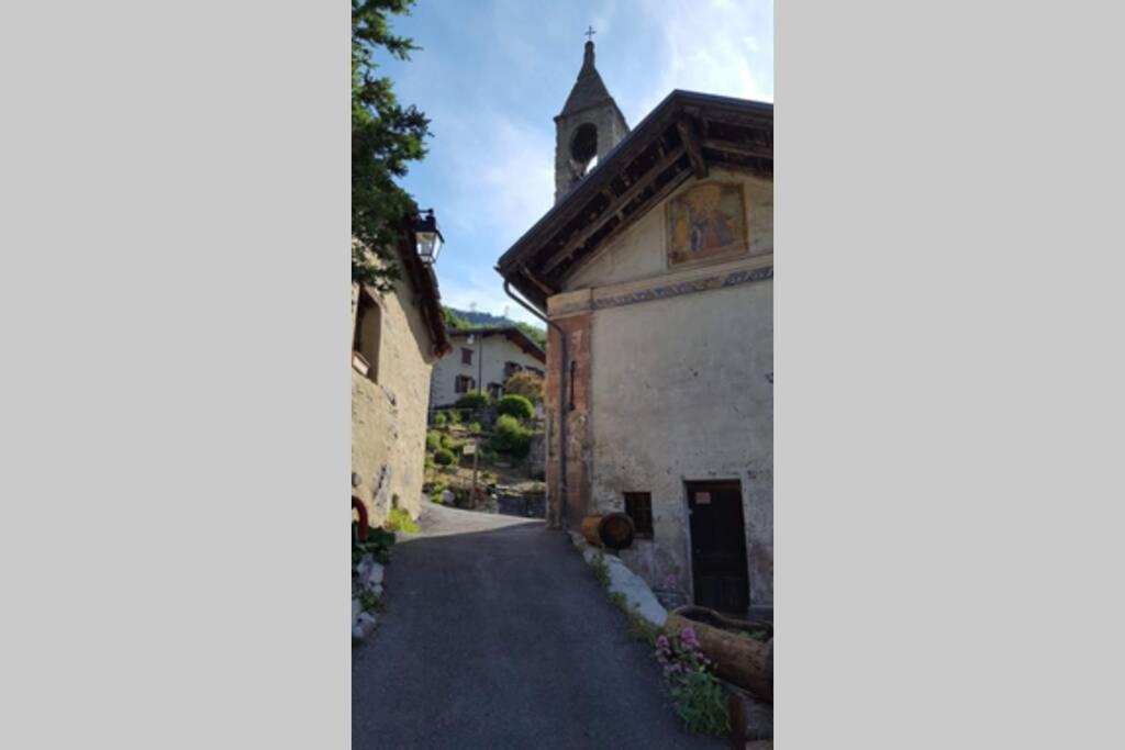 Logement rénové avec vue panoramique La Saussaz Exterior foto