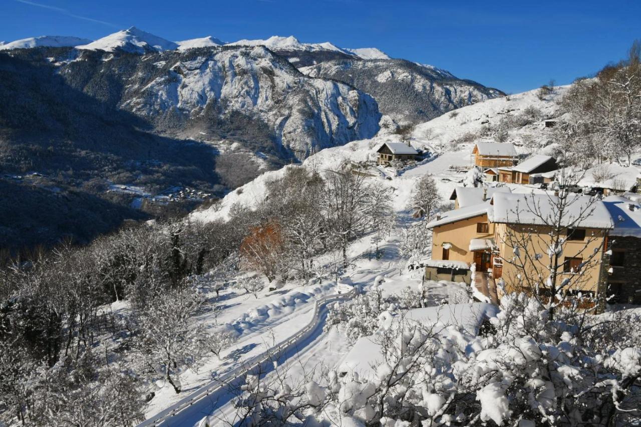 Logement rénové avec vue panoramique La Saussaz Exterior foto